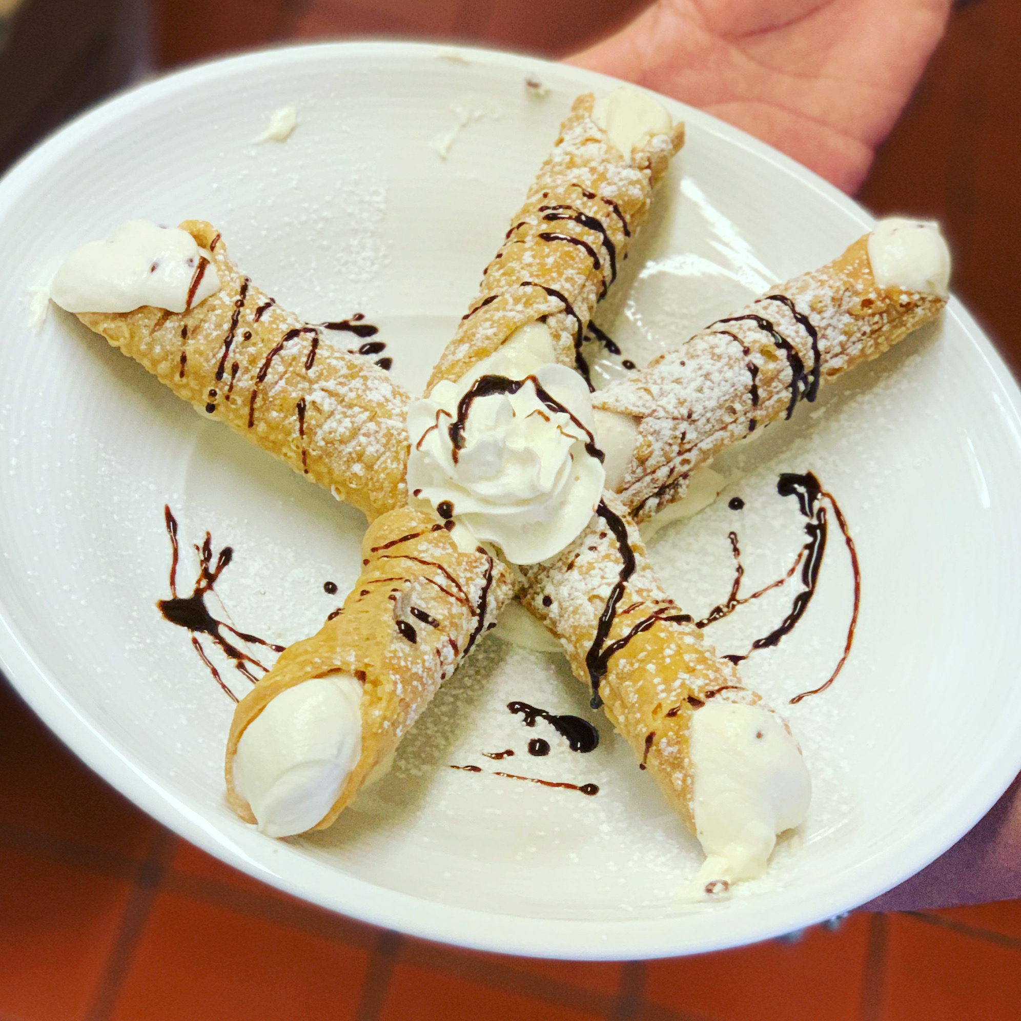 Order Homemade cannoli  food online from Chris Pizza store, Clifton on bringmethat.com