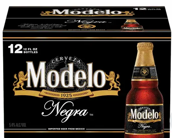 Order Modelo Negra 5.4 % abv 12pack 12oz bottles food online from Sousa Wines & Liquors store, Mountain View on bringmethat.com
