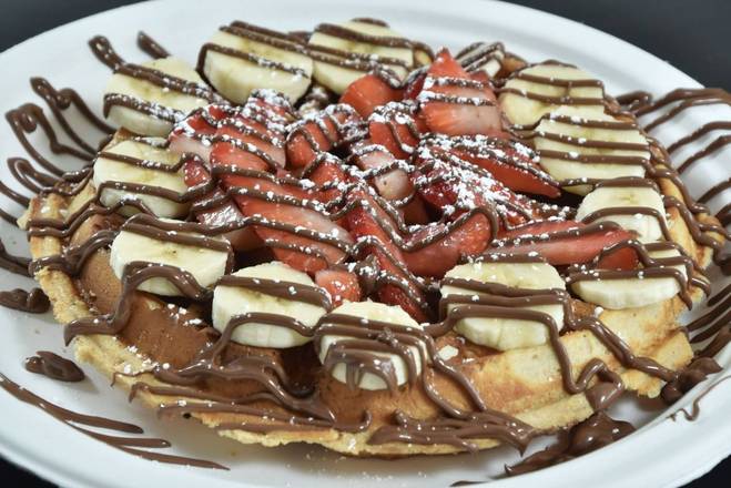 Order The Original Waffle food online from Crepes & Waffles store, Albuquerque on bringmethat.com