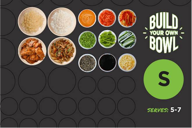 Order byo bowl spread (small) food online from Fusian store, Beavercreek on bringmethat.com