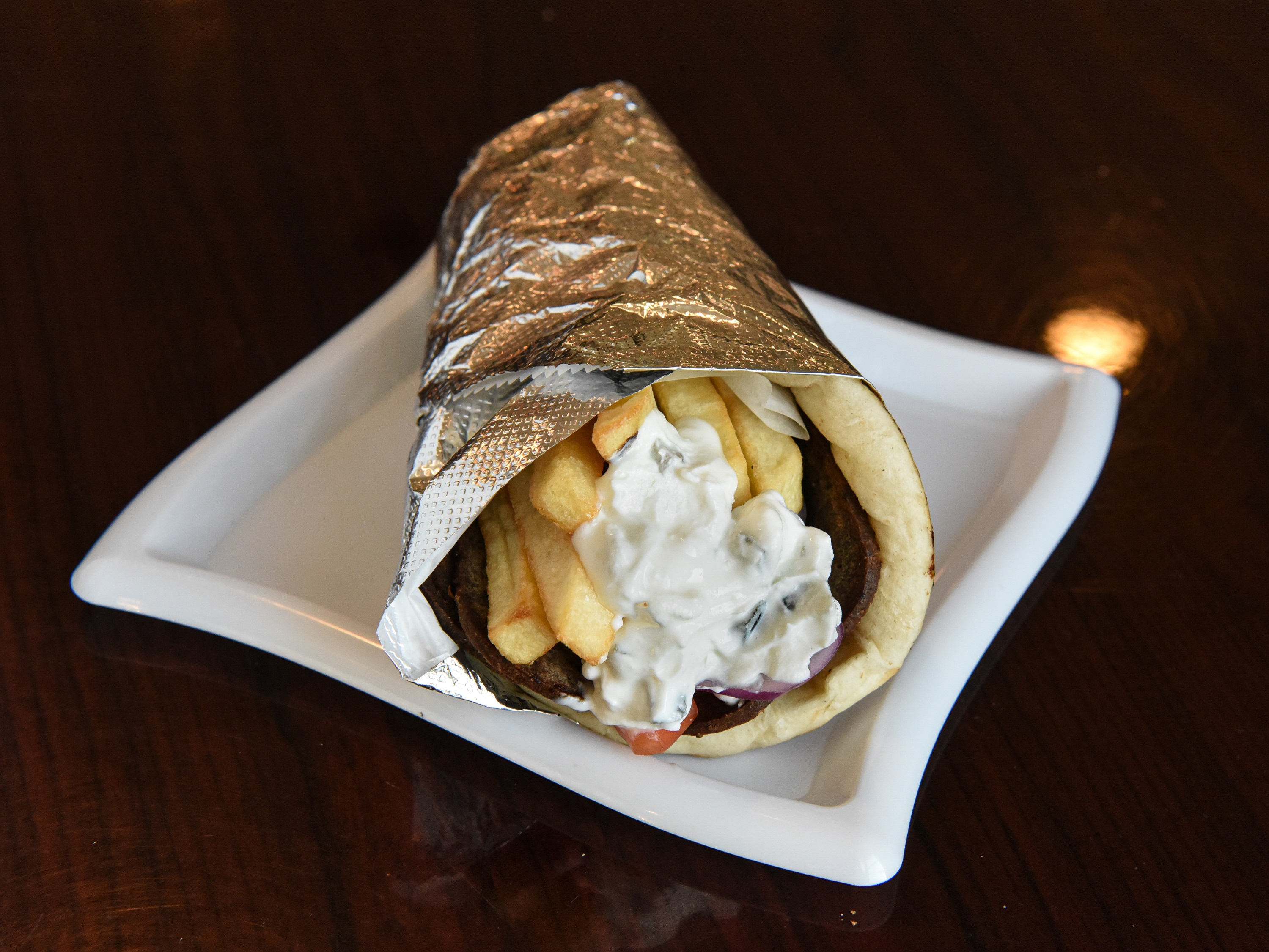 Order Gyros Sandwich food online from The Greek store, North Andover on bringmethat.com