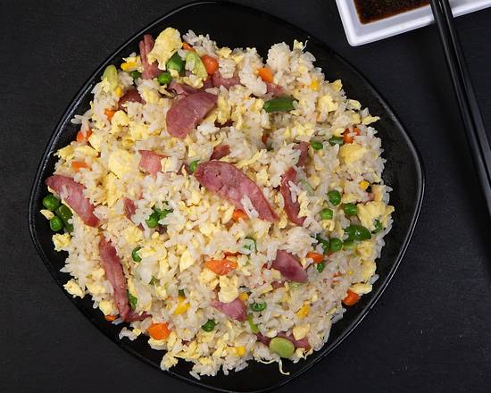 Order 香肠炒饭 Taiwanese Sausage Fried Rice food online from Hi House store, Irvine on bringmethat.com