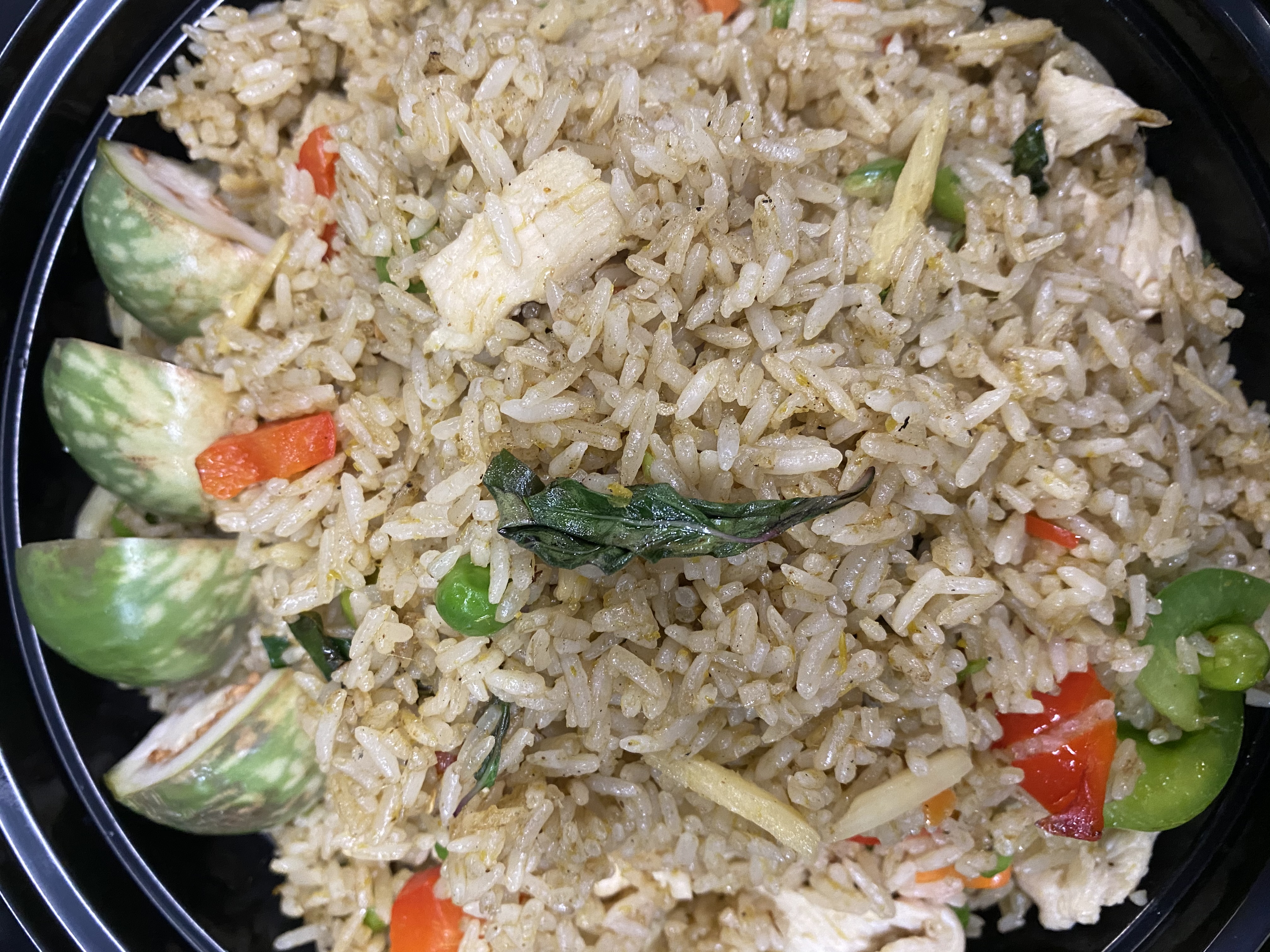 Order Green Curry Chicken Fried Rice  food online from Lucky Deli store, Los Angeles on bringmethat.com