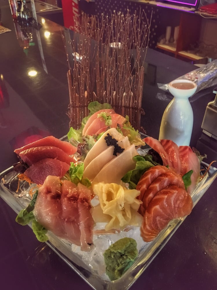 Order 4. Sashimi Deluxe food online from Osaka store, Bradley Beach on bringmethat.com