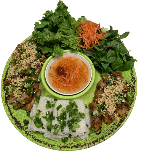 Order Banh Hoi Thit Nuong - Tray food online from Pho 68 store, West Hartford on bringmethat.com