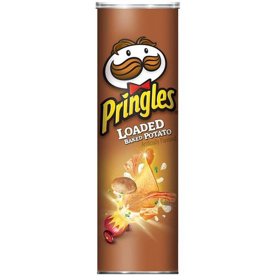 Order Pringles Loaded Baked Potato Chips food online from Deerings Market store, Traverse City on bringmethat.com