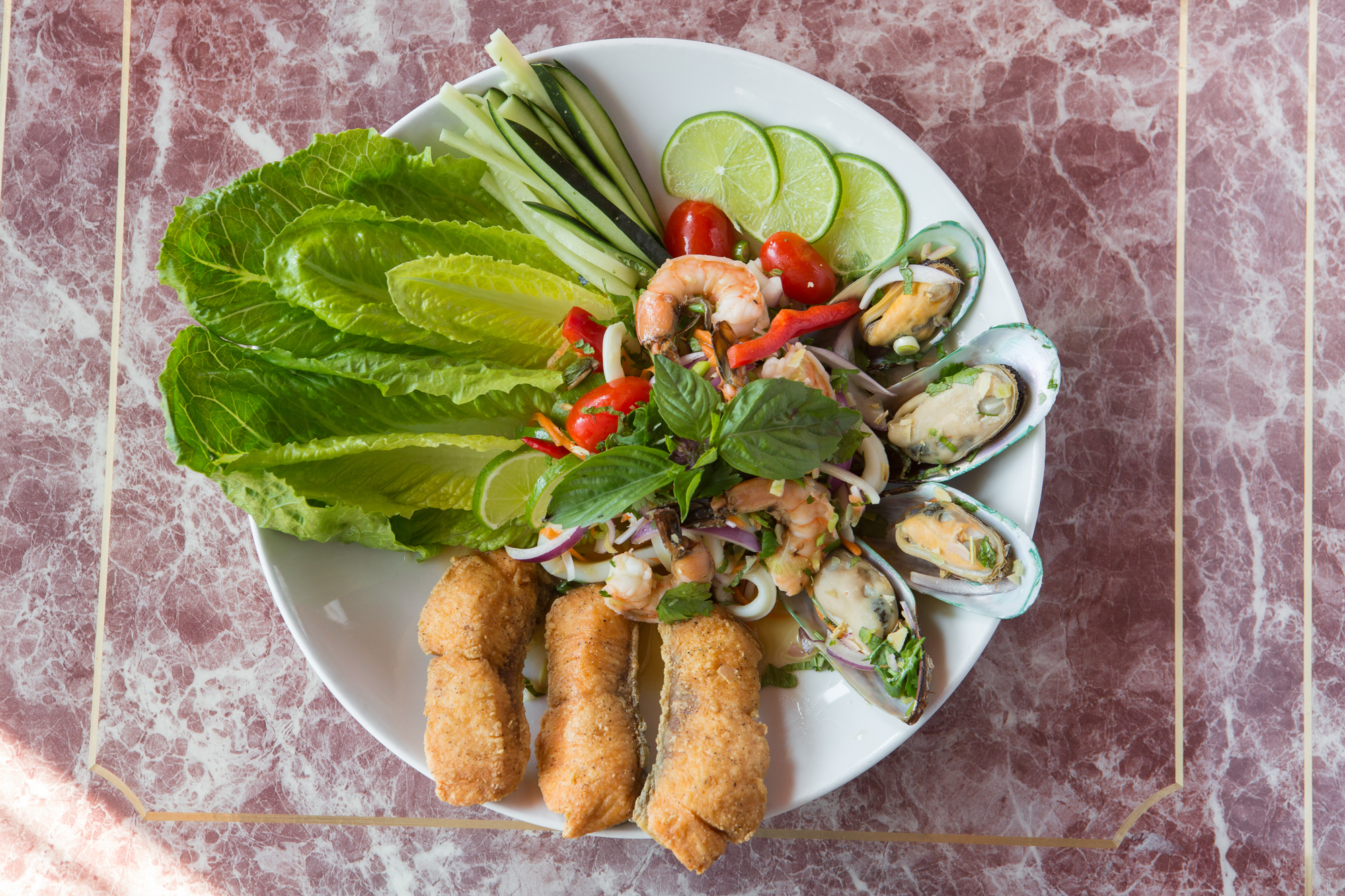 Order Thai Seafood Salad food online from Thai Me store, Brooklyn on bringmethat.com