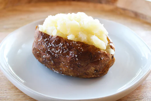Order Baked Potato food online from The Patio store, Lombard on bringmethat.com