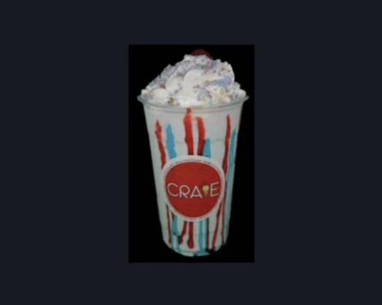 Order Cotton Candy Craze food online from Crave Waffle Shop store, Dyer on bringmethat.com