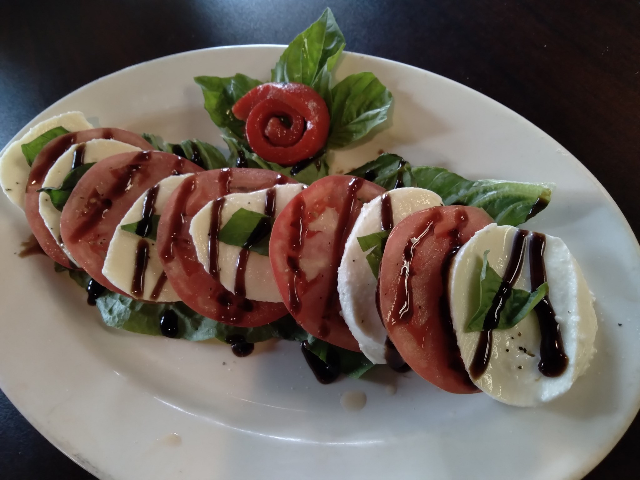 Order Caprese Salad food online from Briano Italiano store, Mohnton on bringmethat.com