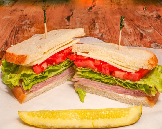 Order Ham and Provolone Sandwich food online from Ninth Street Bakery store, Durham on bringmethat.com