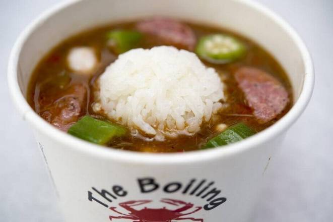 Order Gumbo with Rice food online from The Boiling Crab store, Washington on bringmethat.com