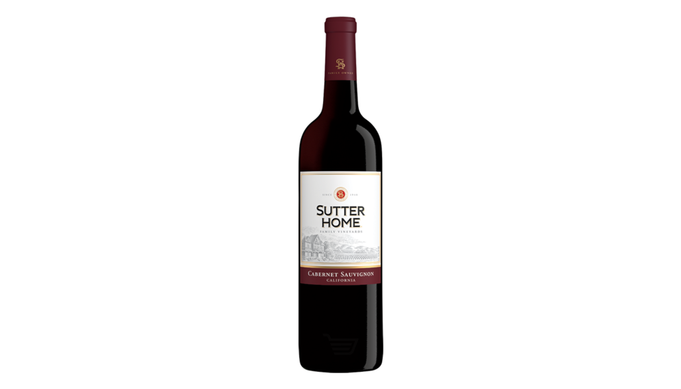 Order Sutter Home Family Vineyards Cabernet Sauvignon 4 Pack 187mL food online from Rancho Liquor store, Thousand Oaks on bringmethat.com