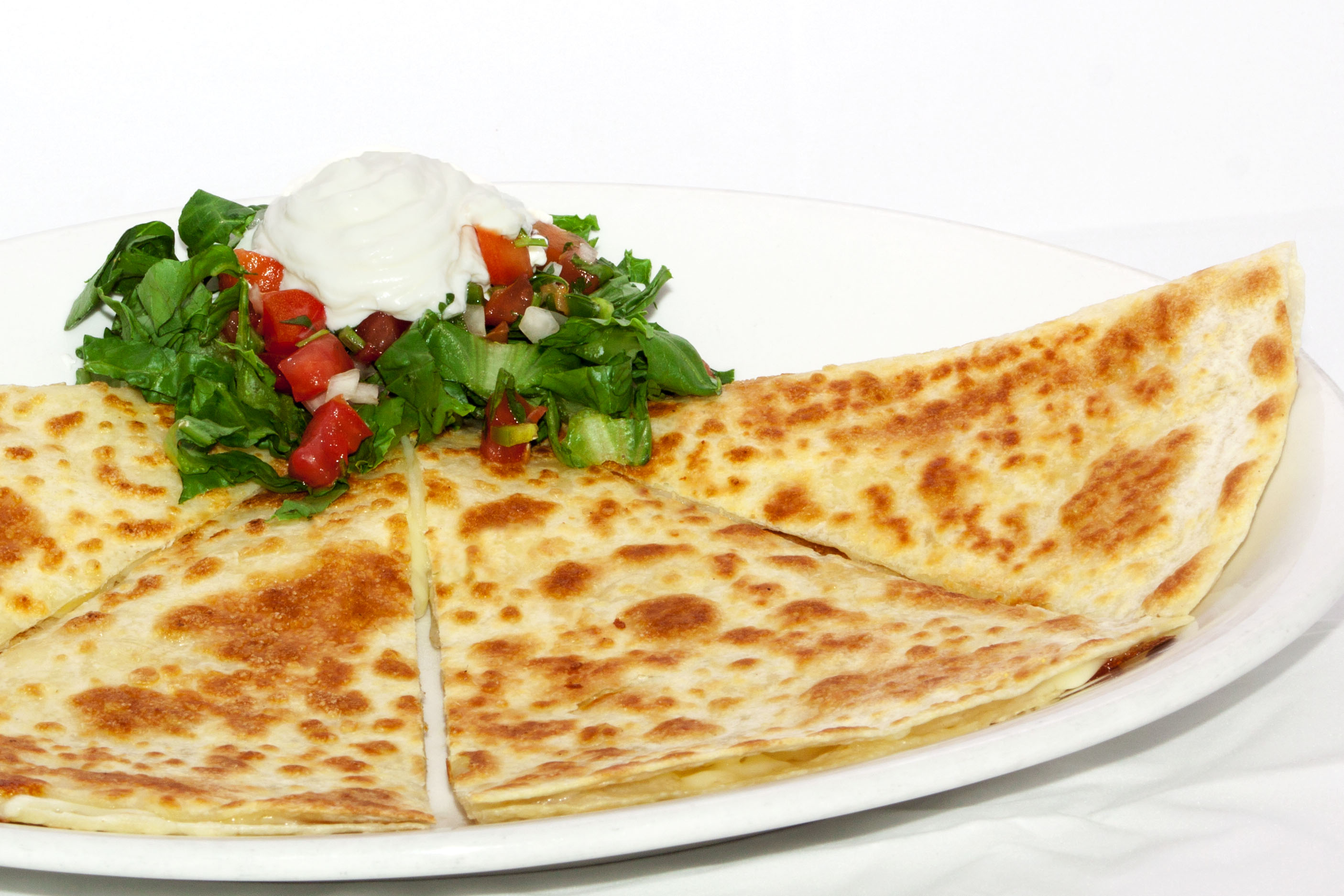 Order Quesadillas  food online from North of The Border Mexican Restaurant store, Bartlett on bringmethat.com