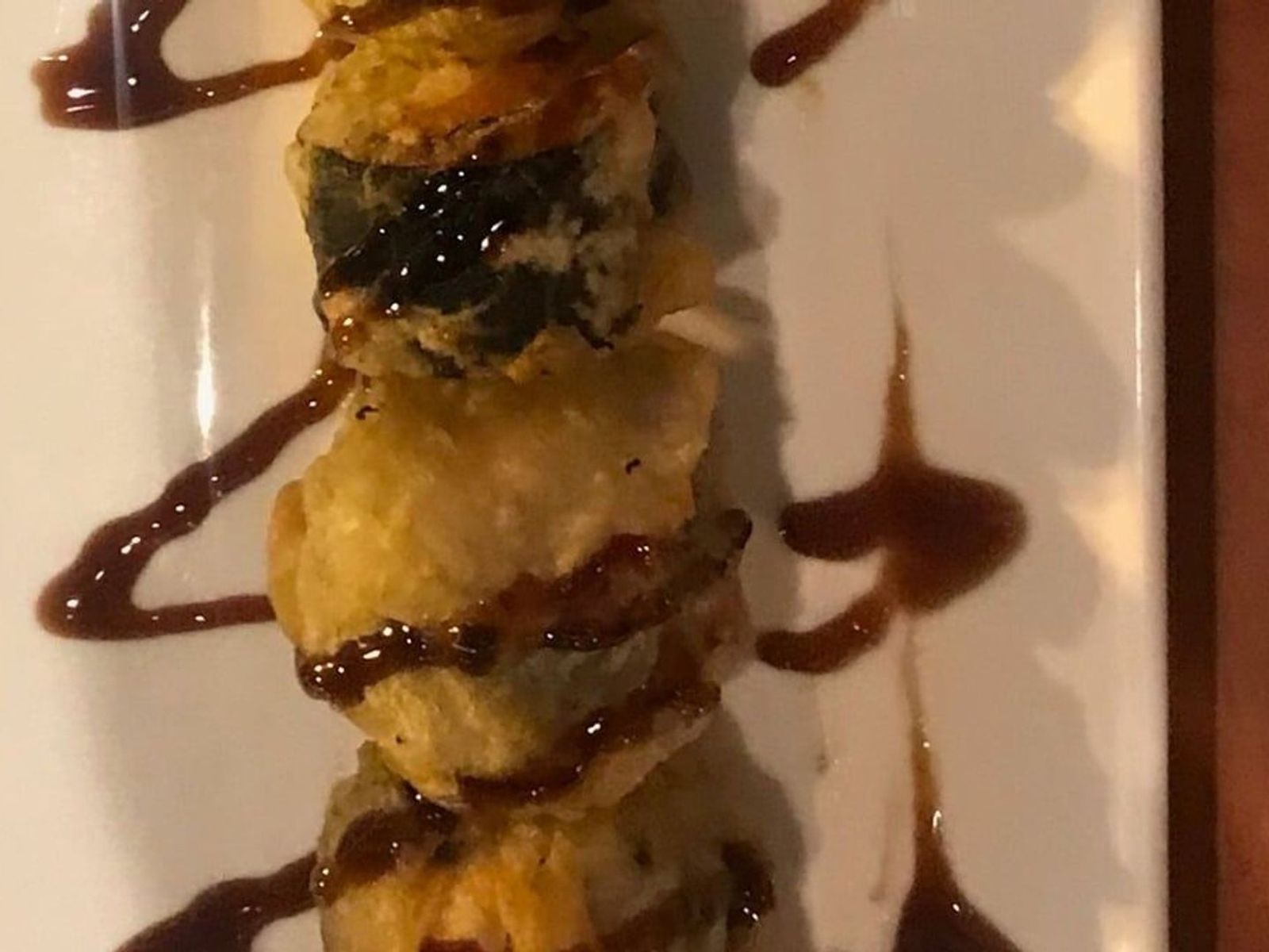 Order J.B. Tempura Roll food online from Sushi Aoi store, Washington on bringmethat.com