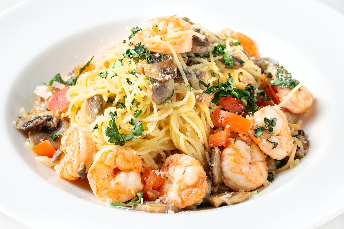 Order SHRIMP SCAMPI food online from Johnny Carino store, Rogers on bringmethat.com