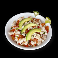 Order Ceviche side of chips food online from Bigotes Street Tacos store, The Woodlands on bringmethat.com