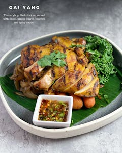 Order Gai Yang food online from Cha Yen Thai Cookery store, Watertown on bringmethat.com