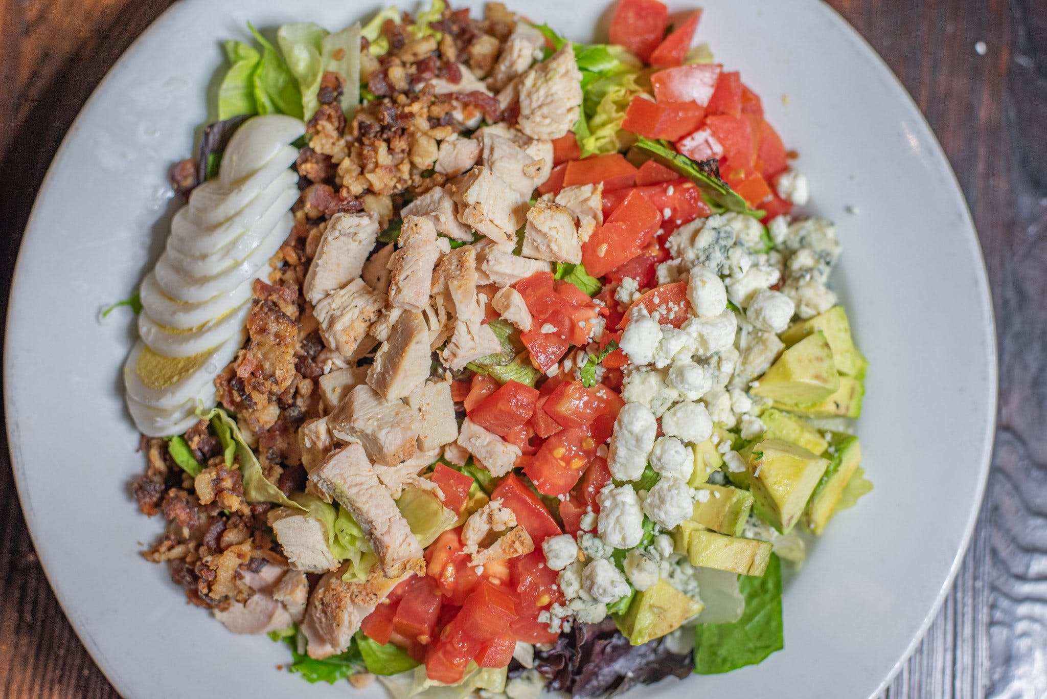 Order Cobb Salad - Salad food online from Craftsman Wood Fired Pizza store, Placentia on bringmethat.com