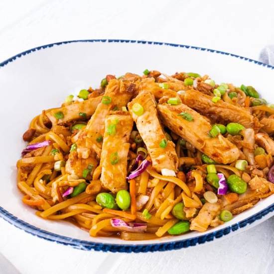 Order Kung Pao Noodles with Chicken food online from Red Lobster store, Valdosta on bringmethat.com