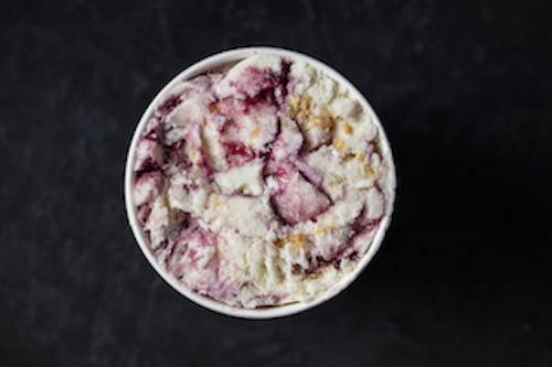 Order Blackberry Crumble Pint food online from The Baked Bear store, Edmond on bringmethat.com
