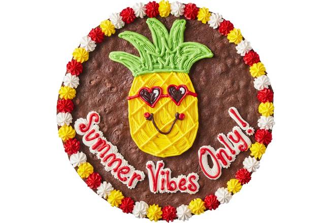 Order Summer Vibes Only Pineapple - O4042 food online from Great American Cookie store, Fayetteville on bringmethat.com