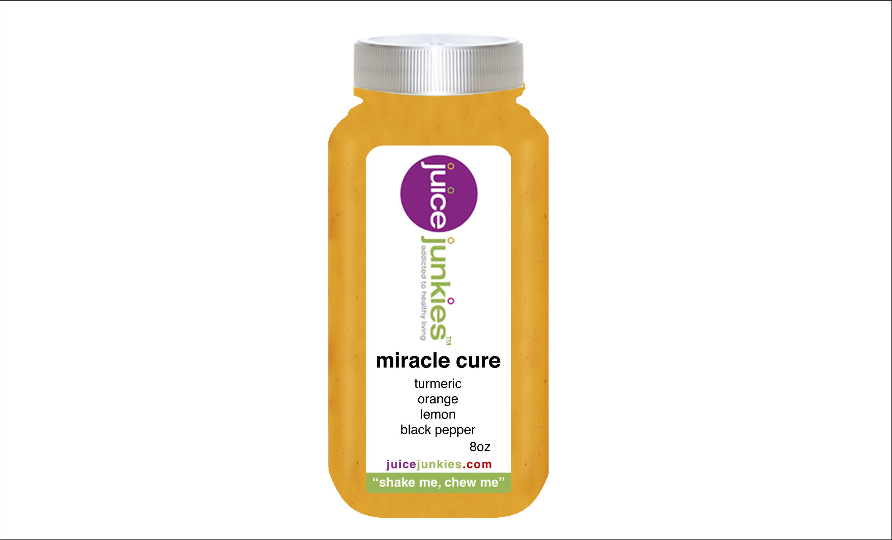 Order Miracle Cure - 8oz food online from Juice Junkies store, Keller on bringmethat.com