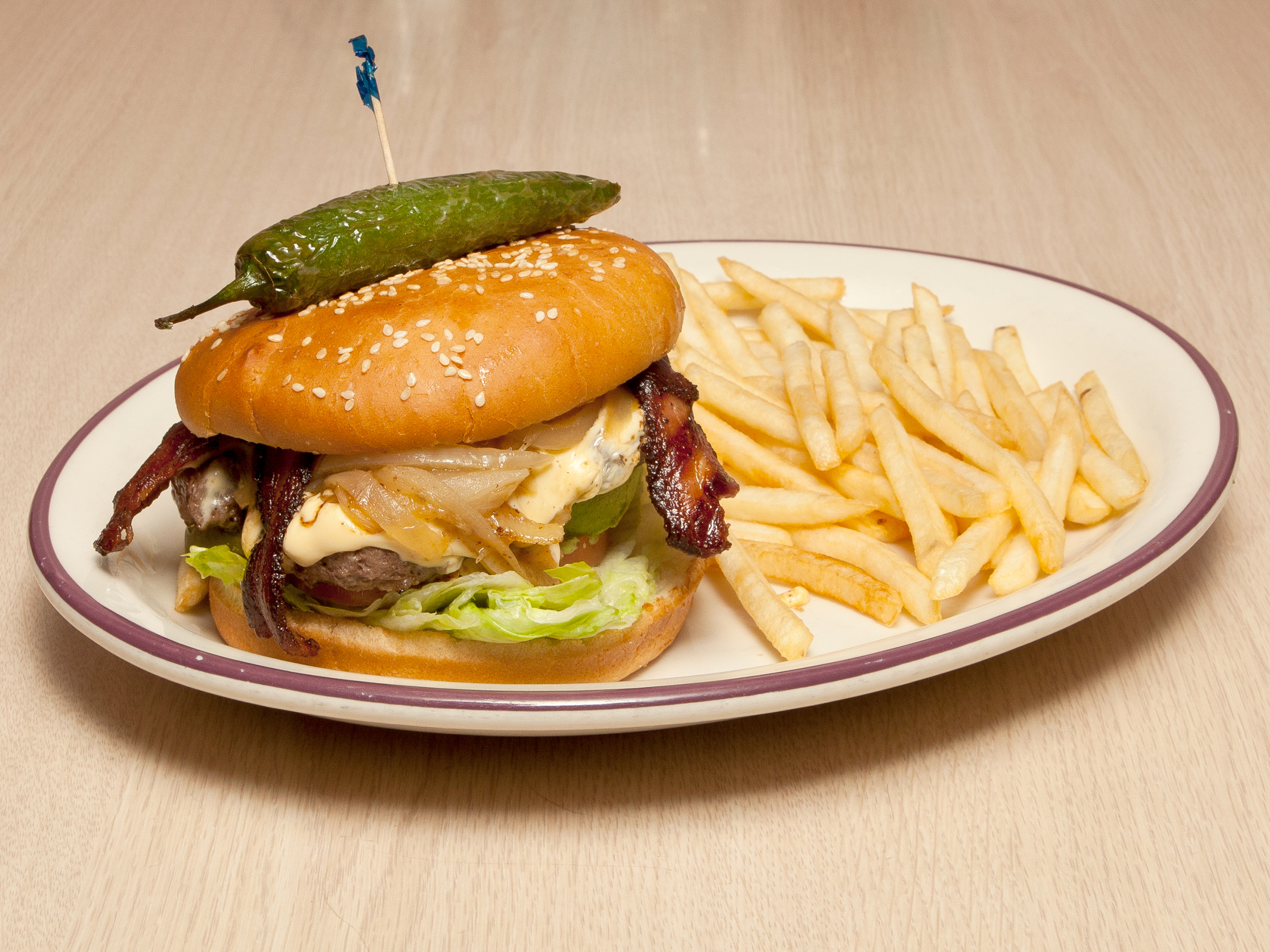 Order Mexican Burger Lunch food online from Omelet House 50's Diner store, Las Vegas on bringmethat.com