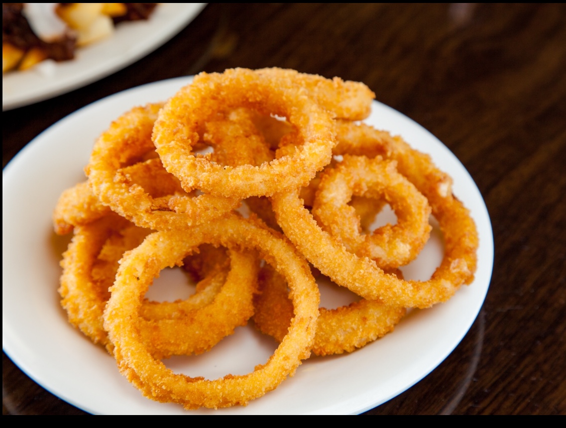 Order Onion Rings food online from Grill ‘N Burgers store, Bakersfield on bringmethat.com