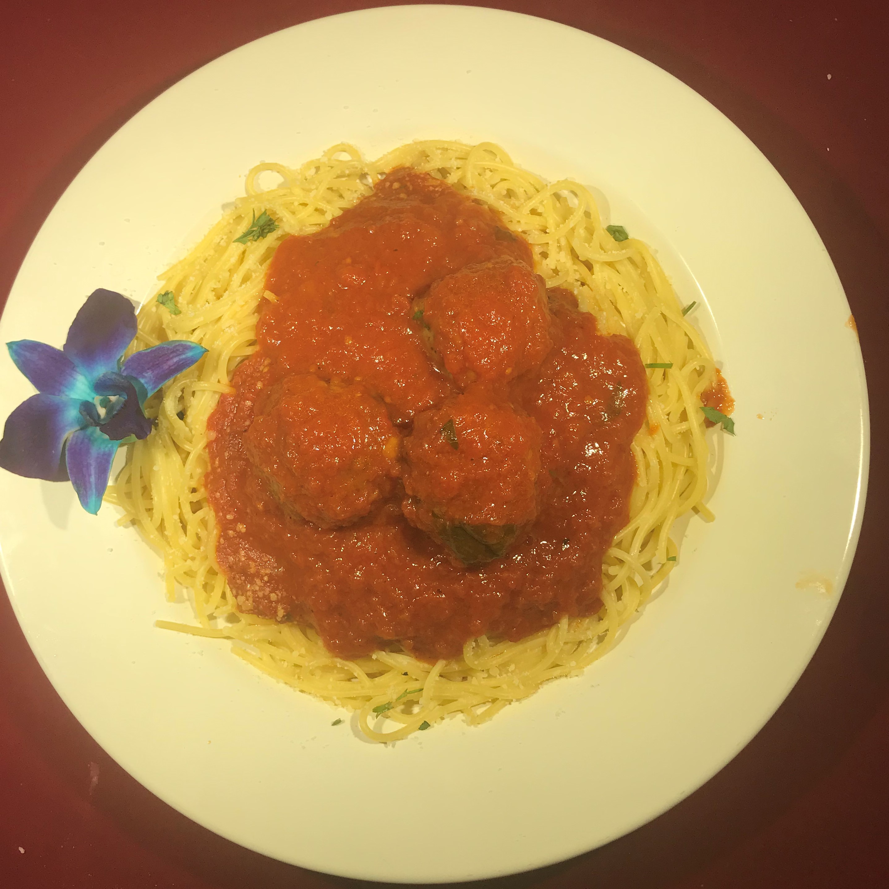 Order Spaghetti with Meatballs  food online from Good Jakes store, Coopersburg on bringmethat.com