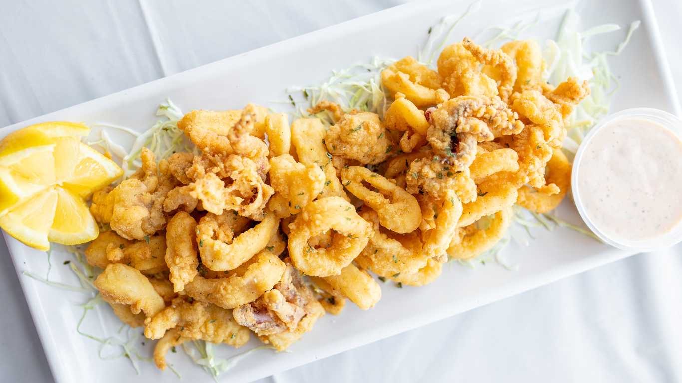 Order Crispy Calamari food online from Poke2 Grill store, Downey on bringmethat.com