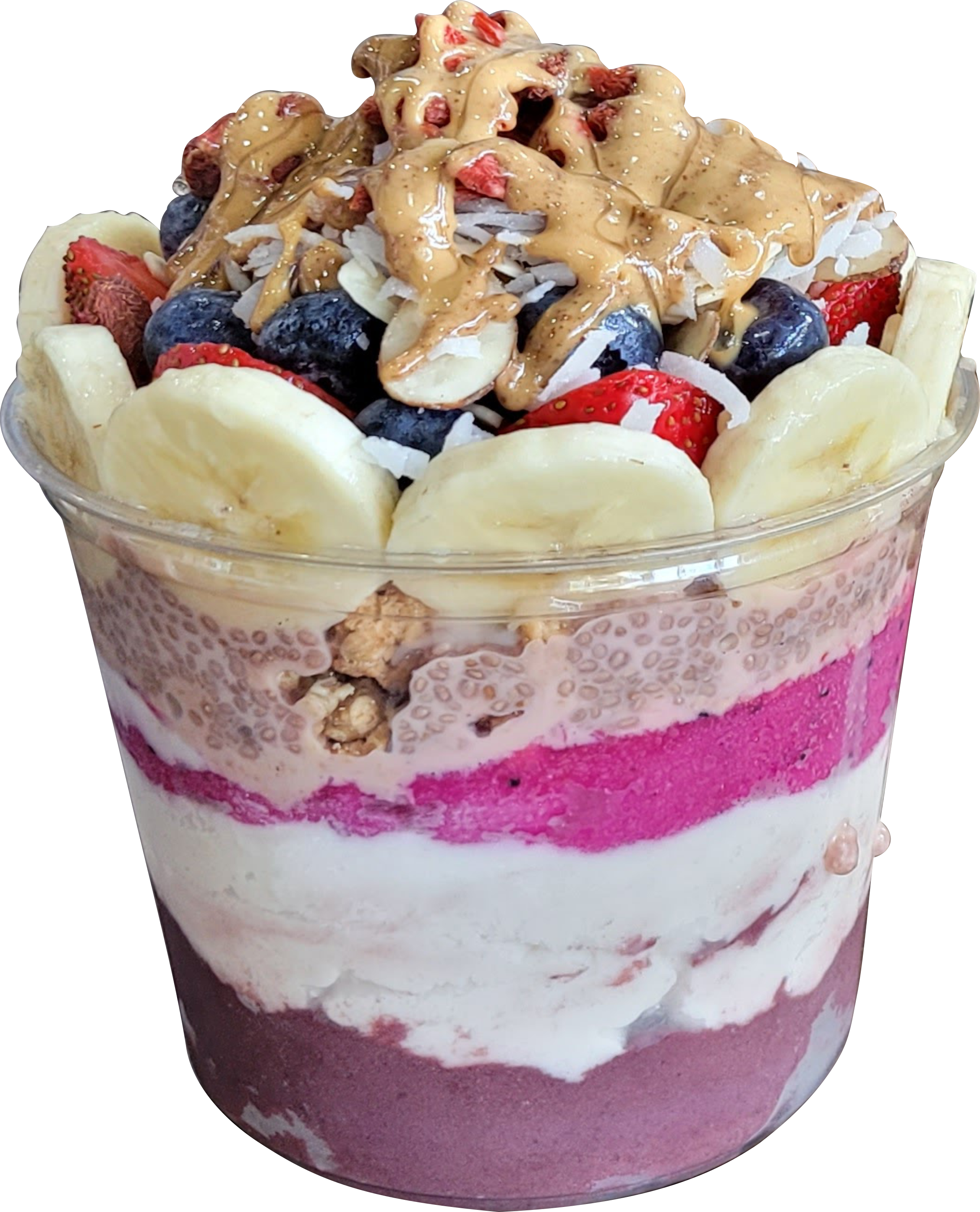 Order Tropical Bowl food online from Acai Bowlz store, Grapevine on bringmethat.com