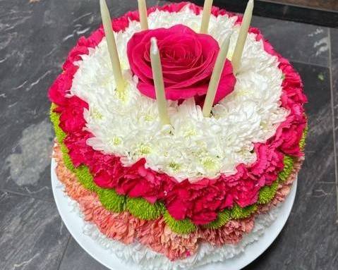Order Birthday Cake  food online from Niko's Flower Designs store, Chicago on bringmethat.com