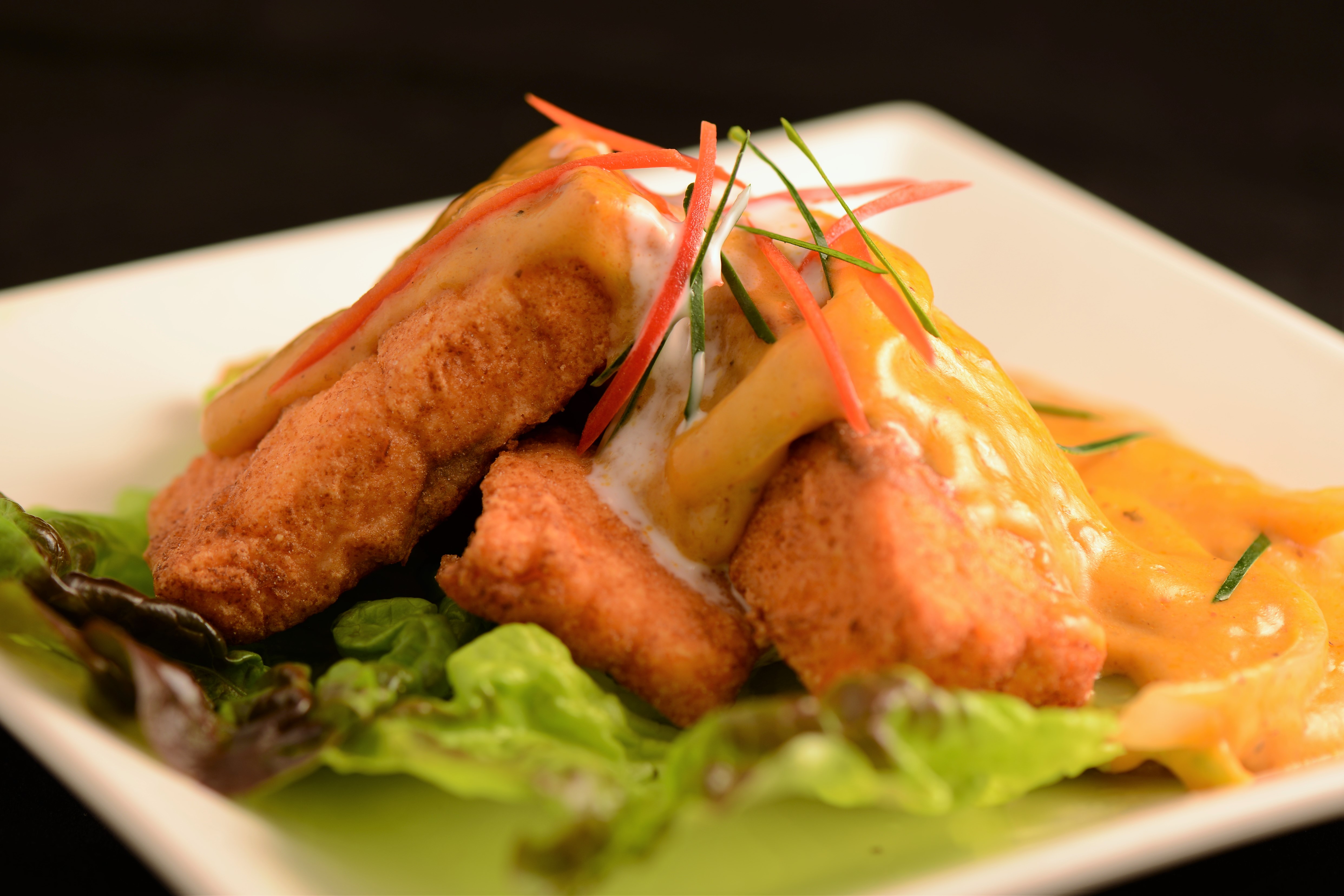 Order Salmon Rad Prig food online from Tasty Thai store, Modesto on bringmethat.com