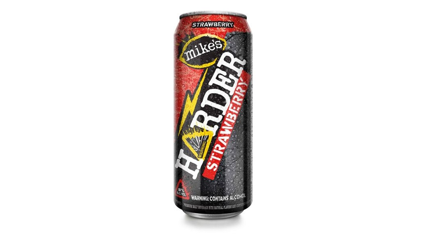 Order Mike's Harder Strawberry Lemonade 16oz Can food online from Circus Liquor store, Los Angeles on bringmethat.com