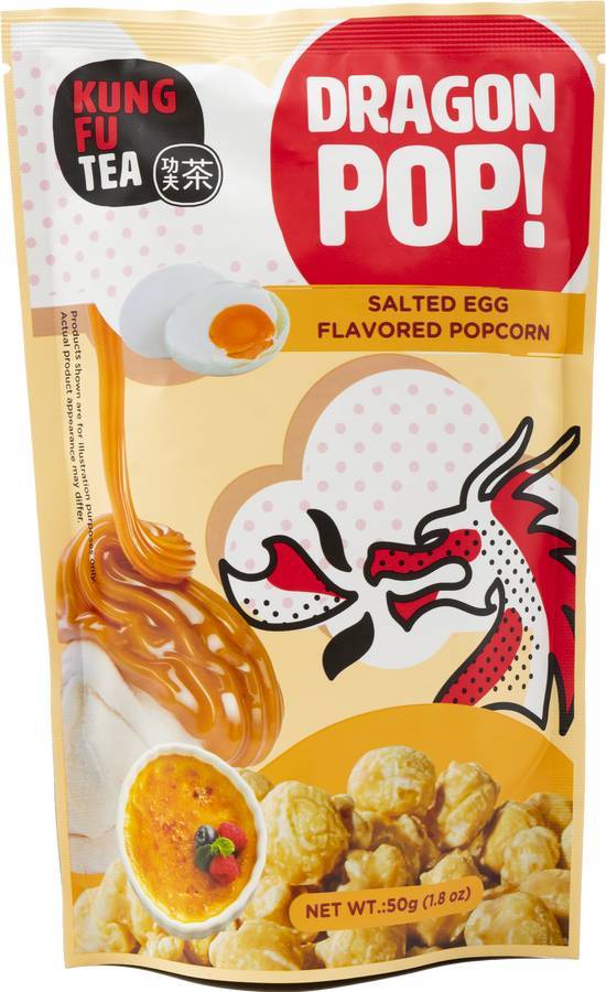 Order KFT Dragon Pop (Single)-Salted Egg food online from Kung Fu Tea store, Norfolk on bringmethat.com