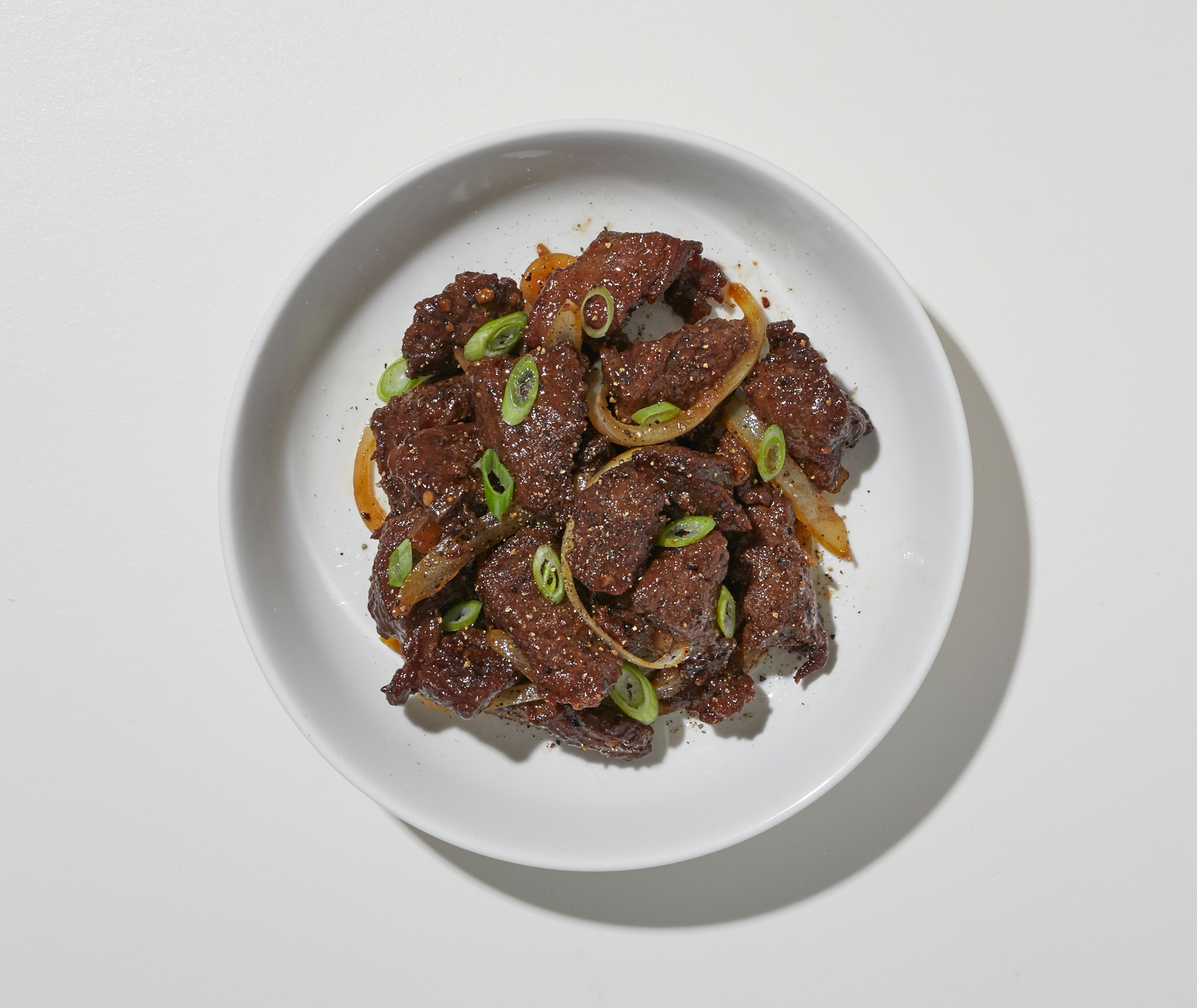 Order Black Pepper Beef food online from Blazin' Bamboo (E Riverside Dr #101a) store, Austin on bringmethat.com