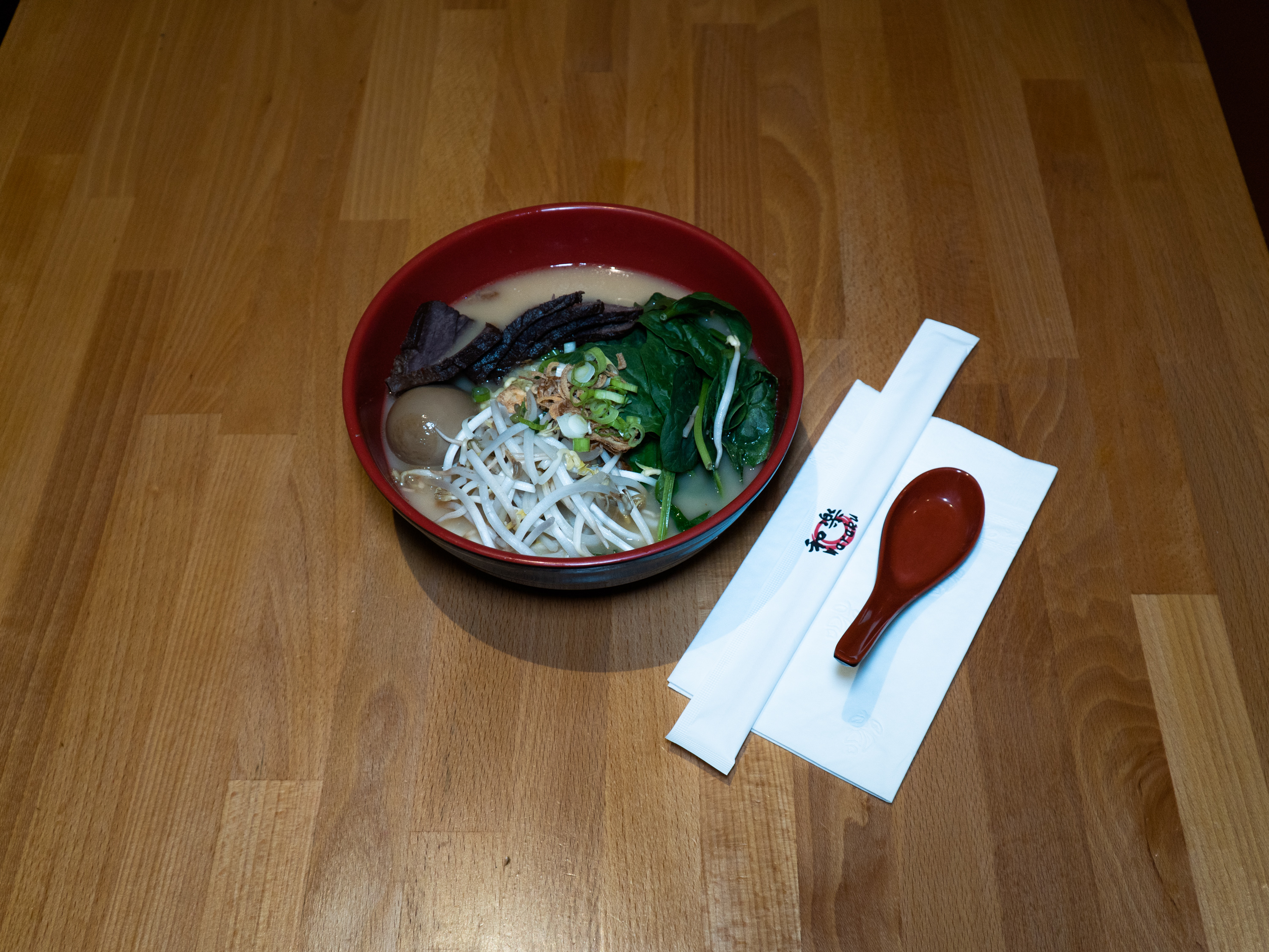 Order Braised Beef Ramen food online from Waraku Japanese Restaurant store, Fairfax on bringmethat.com