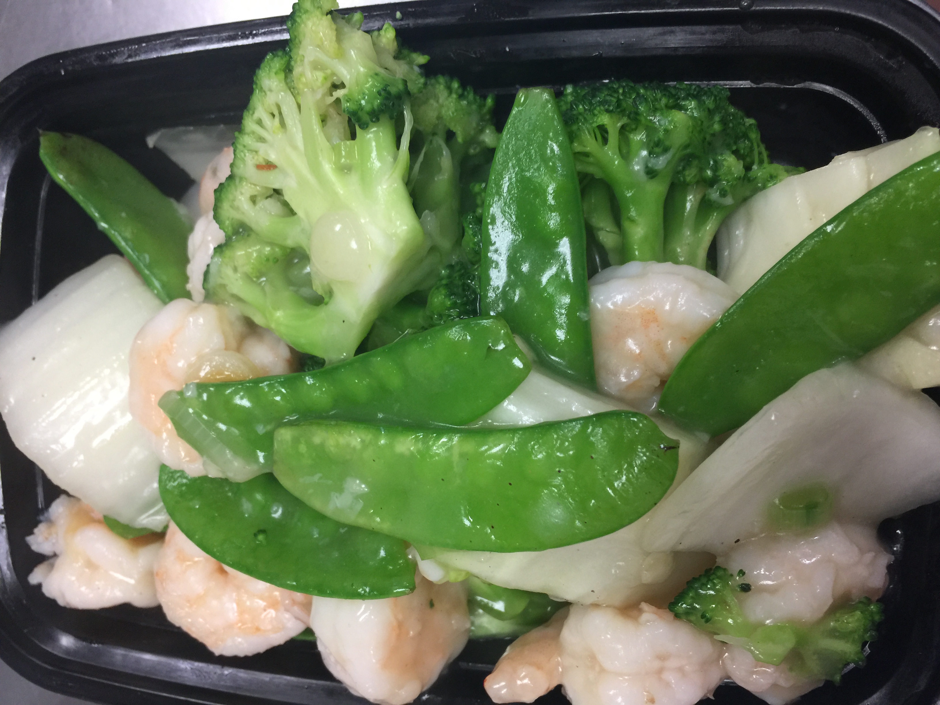 Order Assorted Greens with Shrimp food online from China West Express store, Tustin on bringmethat.com