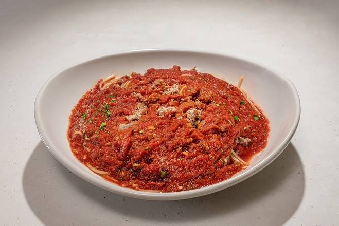 Order Pasta with Meat Sauce food online from Red Devil Italian Restaurant store, Phoenix on bringmethat.com