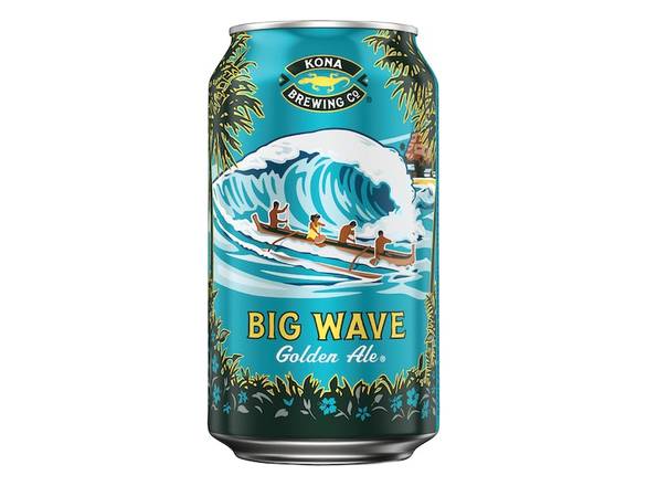 Order Kona Big Wave Golden Ale - 12x 12oz Cans food online from Shell Beach Liquor & Deli store, Pismo Beach on bringmethat.com