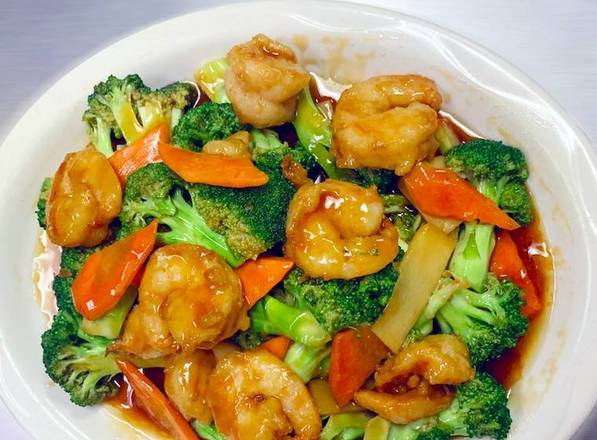 Order Shrimp with Broccoli (Qt.) food online from China 1 store, Sylvania on bringmethat.com