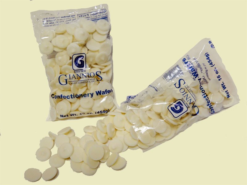Order White Confectionary Wafers food online from Giannios Candy Co., Inc. store, Struthers on bringmethat.com