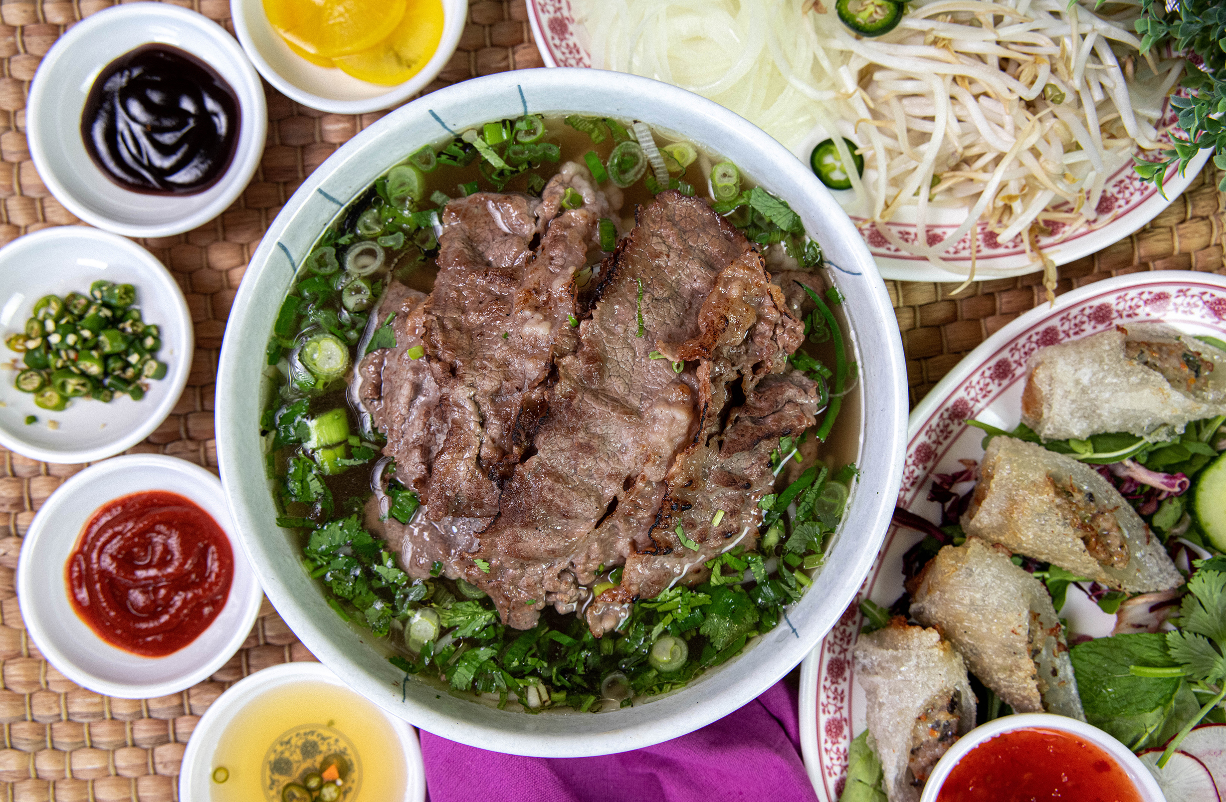 Order SP2 Thin Beef Belly Pho food online from Pho 420 Saigon store, Palisades Park on bringmethat.com