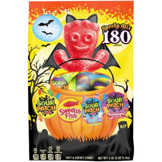 Order Spooky Mix Halloween Variety Snack Packs - 180 ct food online from Rite Aid store, JAMESTOWN on bringmethat.com