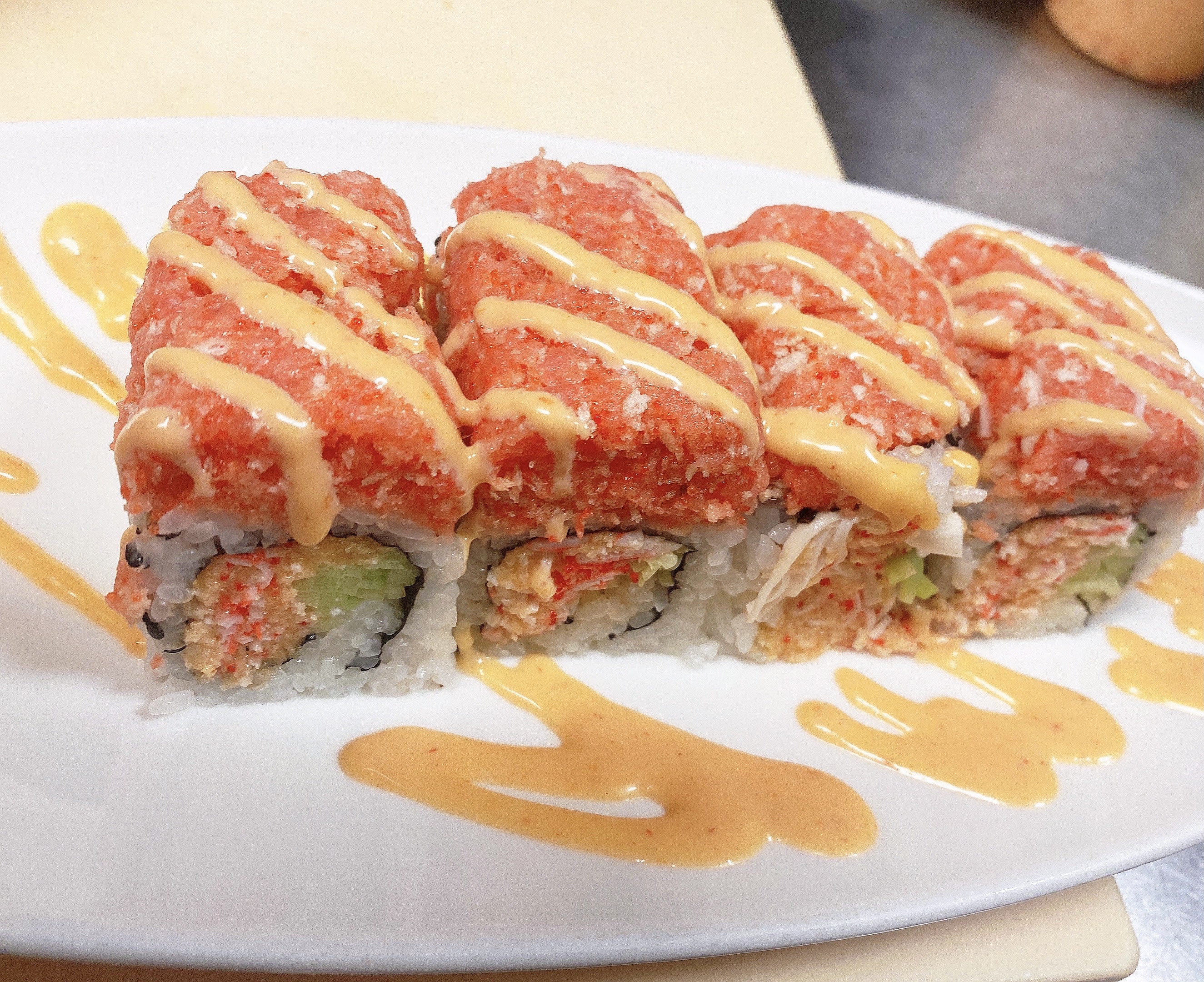 Order Amazing Roll food online from Kissho Asian Bistro & Sushi bar store, Columbus on bringmethat.com