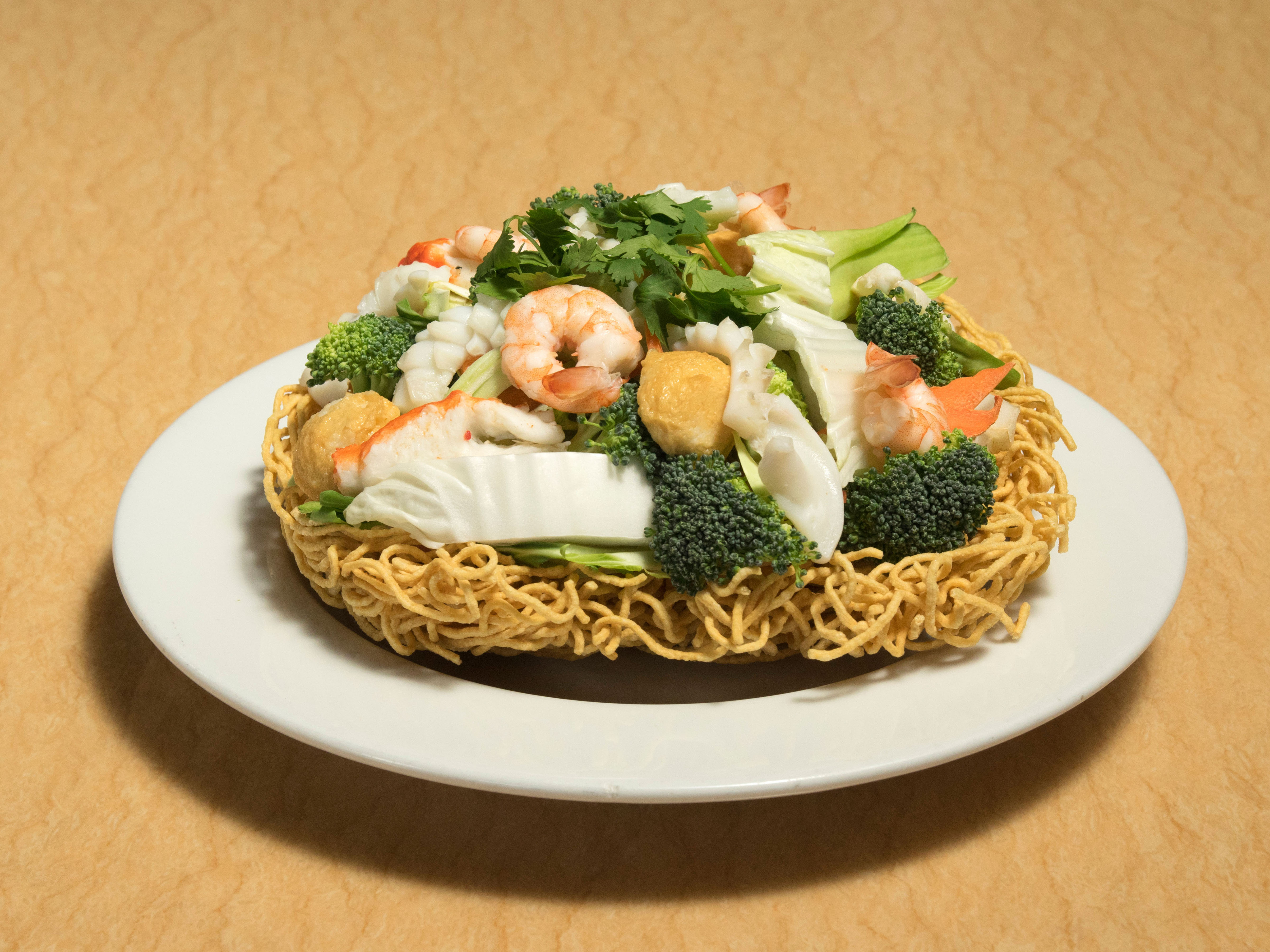 Order Seafood Combo Stir Fried Noodles food online from Pho Saigon Star store, San Diego on bringmethat.com