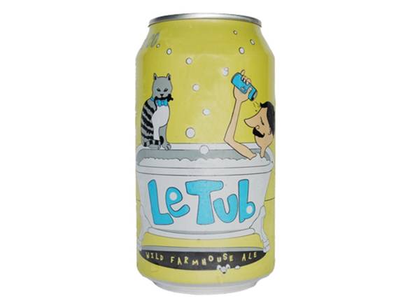 Order Whiner Le Tub Wild Farmhouse Ale - 6x 12oz Cans food online from Rayan Discount Liquors store, CHICAGO on bringmethat.com