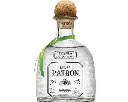 Order Patron Silver, 375mL tequilla (40.0% ABV) food online from Luckys Liquor store, Los Angeles on bringmethat.com