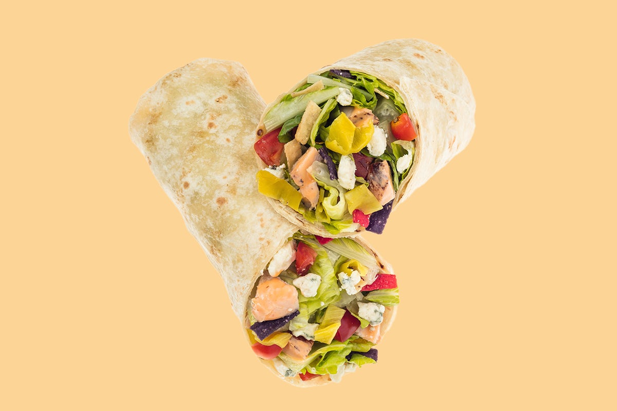 Order Buffalo Bleu Wrap food online from Saladworks store, Hokendauqua on bringmethat.com